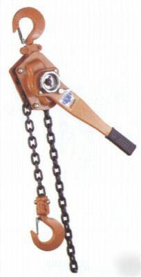 3/4 ton lever chain hoist / ratchet / comealong / winch
