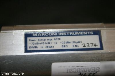 Ifr / marconi 6920 power sensor perfect