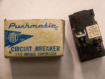 Siemens ite pushmatic circuit breaker P115 15 amp 1P