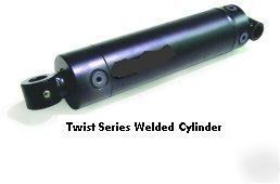 Twist welded hydraulic cylinder 2 1/2 bore 20 x 12