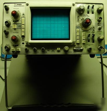 Tektronix 465 oscilloscope - 100 mhz - dual channel