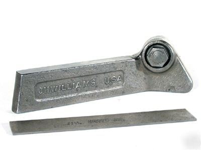 Williams lathe tool holder th-32-r, cutting-off cutoff