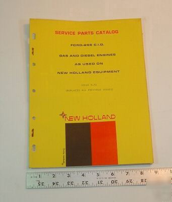 New holland parts book - ford engine 256 c.i.d.