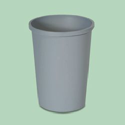 44-3/8 quart round wastebasket-rcp 2947 gra