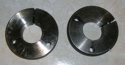 1.600-20 ns 2A thread ring gage go/not go set of 2 lh