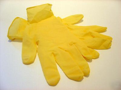 500 latex powder-free thick gloves, 12