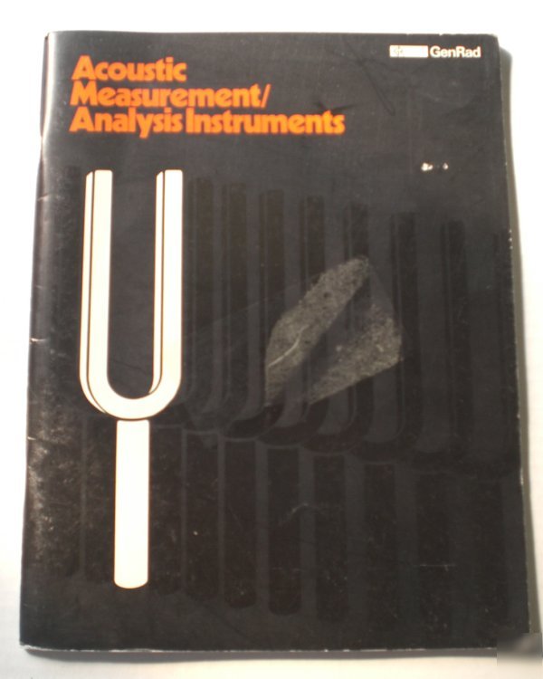 Genrad acoustic measurement/analysis instruments