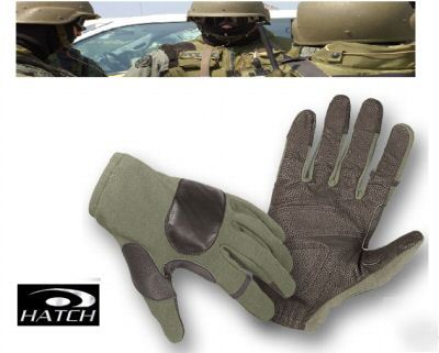Hatch sog-L75 swat operator od-green tactical gloves xl