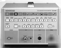 Kenwood cg-961 color pattern generator