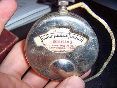 Sterling ampere meter - very old 30 amp tester - rare 