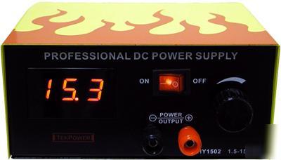 Tekpower varaible dc tattoo power supply 1.5-15V@2A