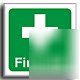 First aid & sign-semi rigid-150X150MM(sa-004-rc)