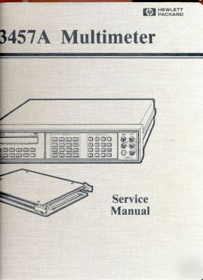 Hp 3457A multimeter service manual # 03457-90010