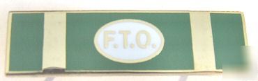 New field training officer commendation bar - fto