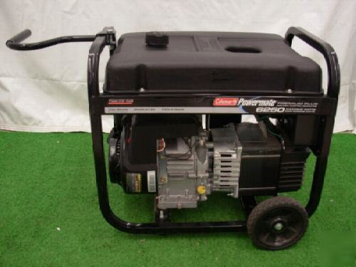 Portable gas 5000 watt coleman powermate generator