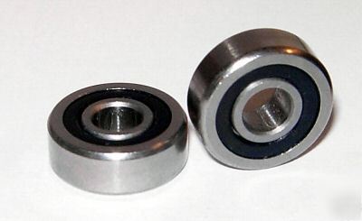 (10) 605-2RS ball bearings, 5X14MM, 5 x 14 mm, 605RS rs