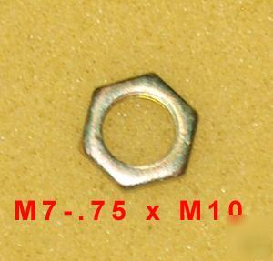 25 metric nuts - M7-.75 x 10MM