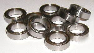 Bearing 7X13 stainless 7X13X4 bearings pack (10) ball