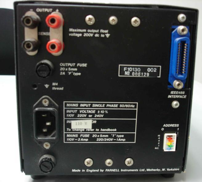 Farnell LB30 2 bench power supply 30V 2A gpib