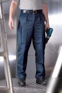 GR43100 dickies grafters cargo teflon trousers W34 L32