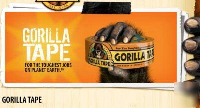 Gorilla tape 12YD blk & 2OZ gorilla glue #1 trialcombo