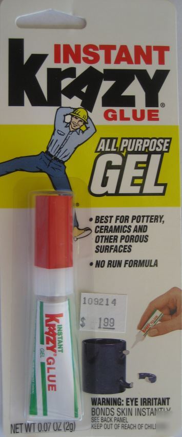Instant krazy glue all purpose gel crazy-elm KG866