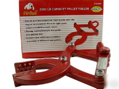 New 2000 lbs capacity pallet puller pitbull - in box-