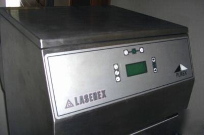 Purex fume extractor-engraver, industrial applications 