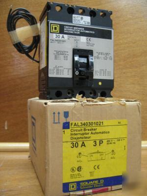 Square d circuit breaker FAL34030-1021 30AMP 30 amp 