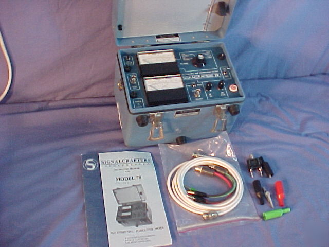 Signalcrafters 70 plc computing swr rf power meter