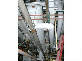 305 sq ft doyle and roth heat exchanger,316 s/s, 100/75