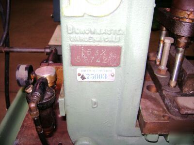 Benchmaster machine 2 ton power punch press 