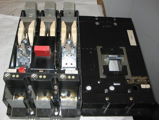 G.e. THKM836F00 800A/3P/600V circuit breaker
