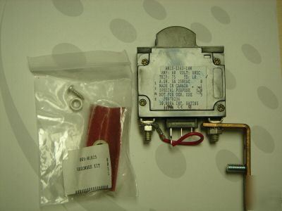 Heinemann 60A dc circuit breaker, AM1S-Z343-14W