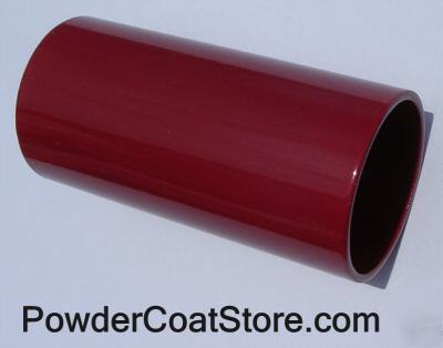 High gloss red powder coating coat 1 lb paint 1 lbs 