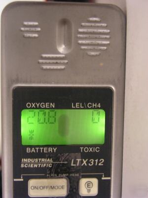 Industrial scientific LTX312 gas monitor detector kit