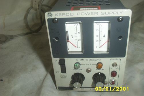 Kepco dc power supply ate 55-2M 