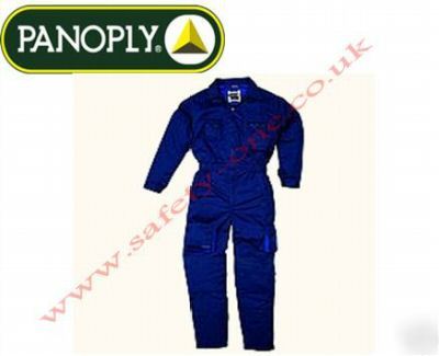 Navy overalls boilersuit, knee pad pockets xxl