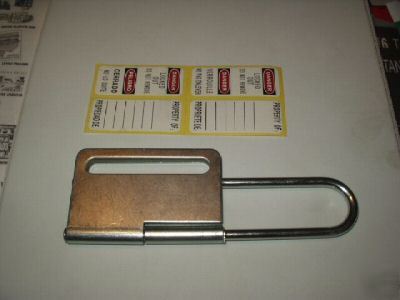 New lock out tag out lock, many uses, trailer lock 1/4