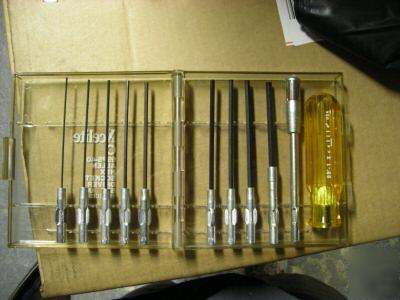 Xcelite hex screwdriver set