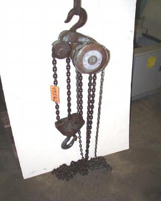 5 tone r&m bantam chain hoist, light weight (15542)