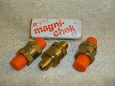 Check valves brass magni-CHEK3/8