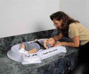 Commercial counter top baby changing station