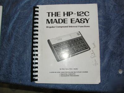 Hp-12 c made easy, regular compound intrest functions
