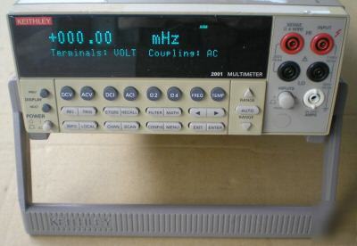 Keithley 2001 multimeter with card 2000-172-02A