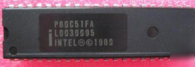 P80C51FA, event controller, intel, 40 pin dip, 1 each