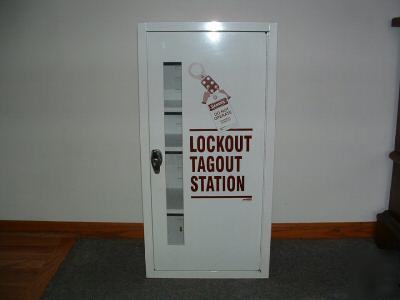 Prinzing lockout tagout station cabinet stockd lock out