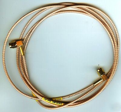 RG316 cable gold ra sma (m) to gold ra sma (m) 69