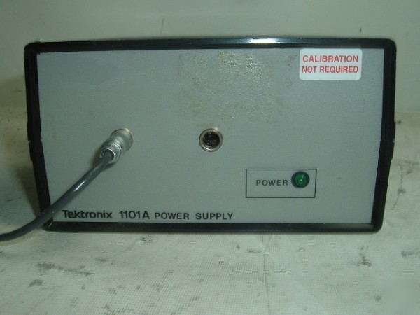 Tektronix power supply 1101A w/ probe P6202A 