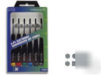 Velleman VTSET4 6-pc electronic screwdriver set